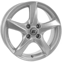 RC Design Rc30 Crystal Silver 6x16 ET 37 4X100 Alufelge Silber