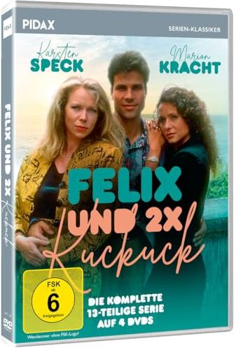 Wolfgang Luderer - Felix und 2 x Kuckuck / Die komplette 13-teilige Kultserie mit Starbesetzung (Pidax Serien-Klassiker) [4 DVDs] - Preis vom 06.10.2026 07:26:00 h