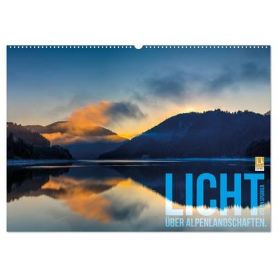 Licht über Alpenlandschaften (Wandkalender 2026 DIN A2 quer), CALVENDO Monatskalender