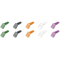KNIPEX ColorCode Clips Farbmischung 2 (10 Stück) - 006110CV02