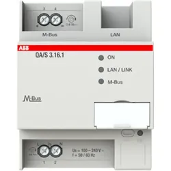ABB QA/S3.16.1 Energie Analyzer, M-Bus, 16 Teilnehmer, REG 16 Teilnehmer, REG