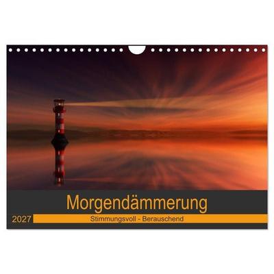 Morgendämmerung (Wandkalender 2027 DIN A4 quer), CALVENDO Monatskalender
