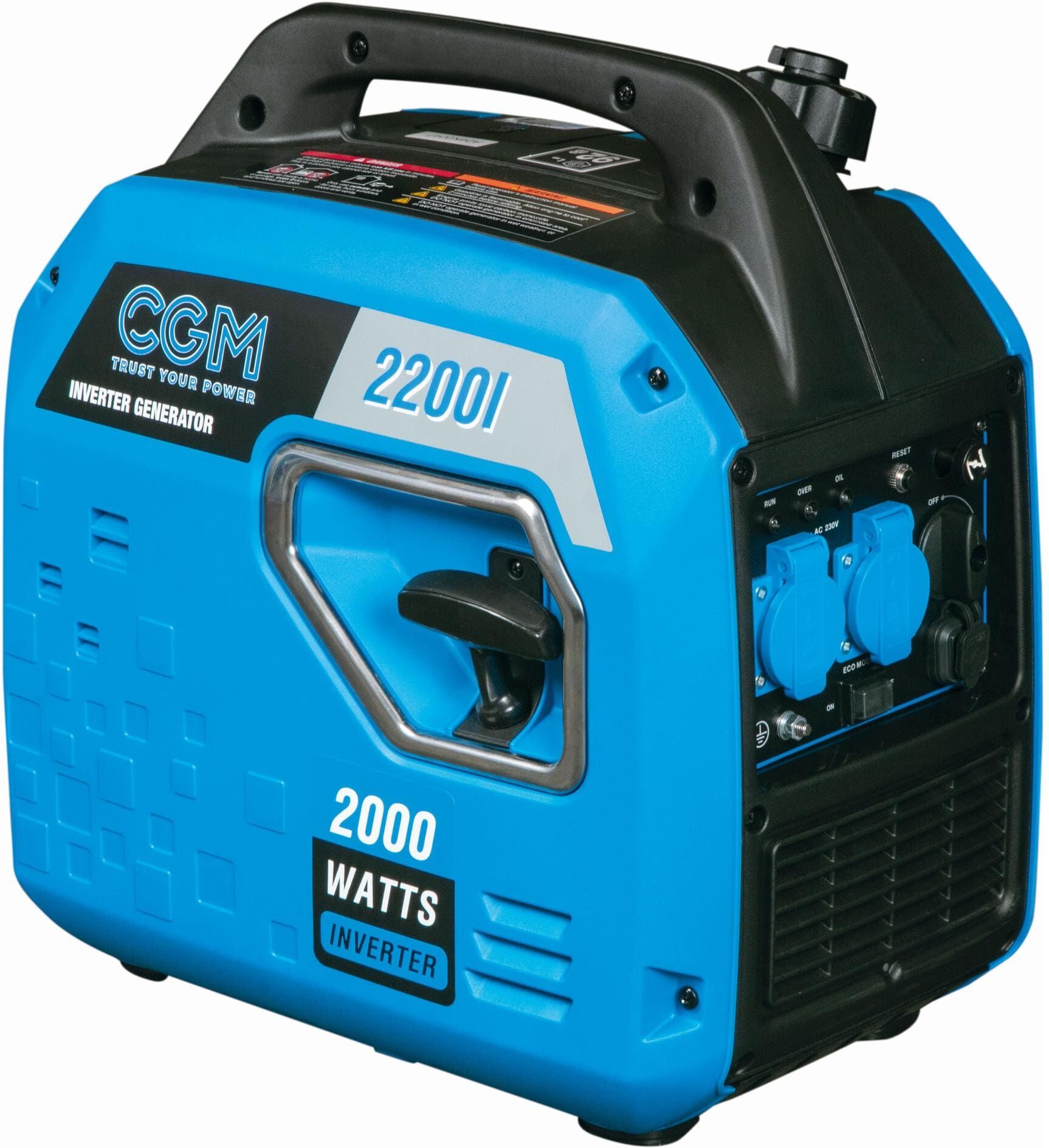 Stromerzeuger "CGM Stromerzeuger Inverter 2200I", schwarz, Stromerzeuger, Stromerzeuger schwarz Einheitsgröße