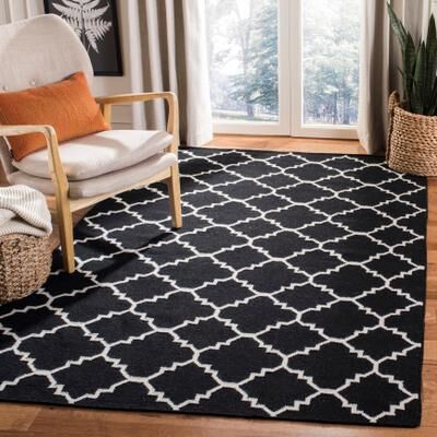 SAFAVIEH Handmade Flatweave Dhurries Janna Modern Wool Rug