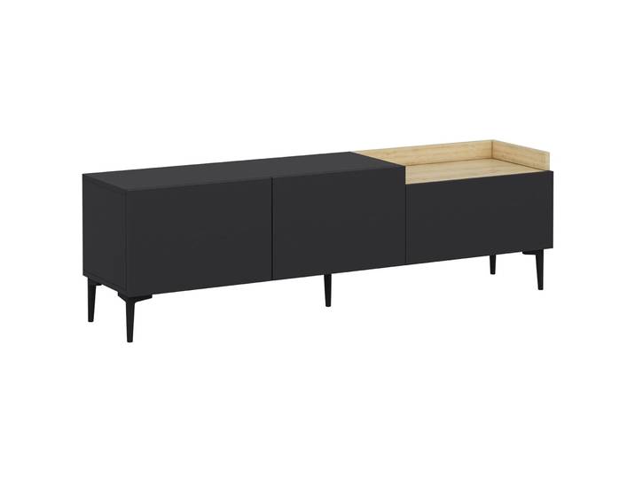 TV-Möbel Georis Anthrazit Holzwerkstoff B 160 cm - TV-Möbel