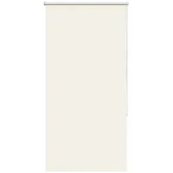 vidaXL Verdunkelungsrollo Cremeweiß 85x150cm Stoffbreite 80,7 cm