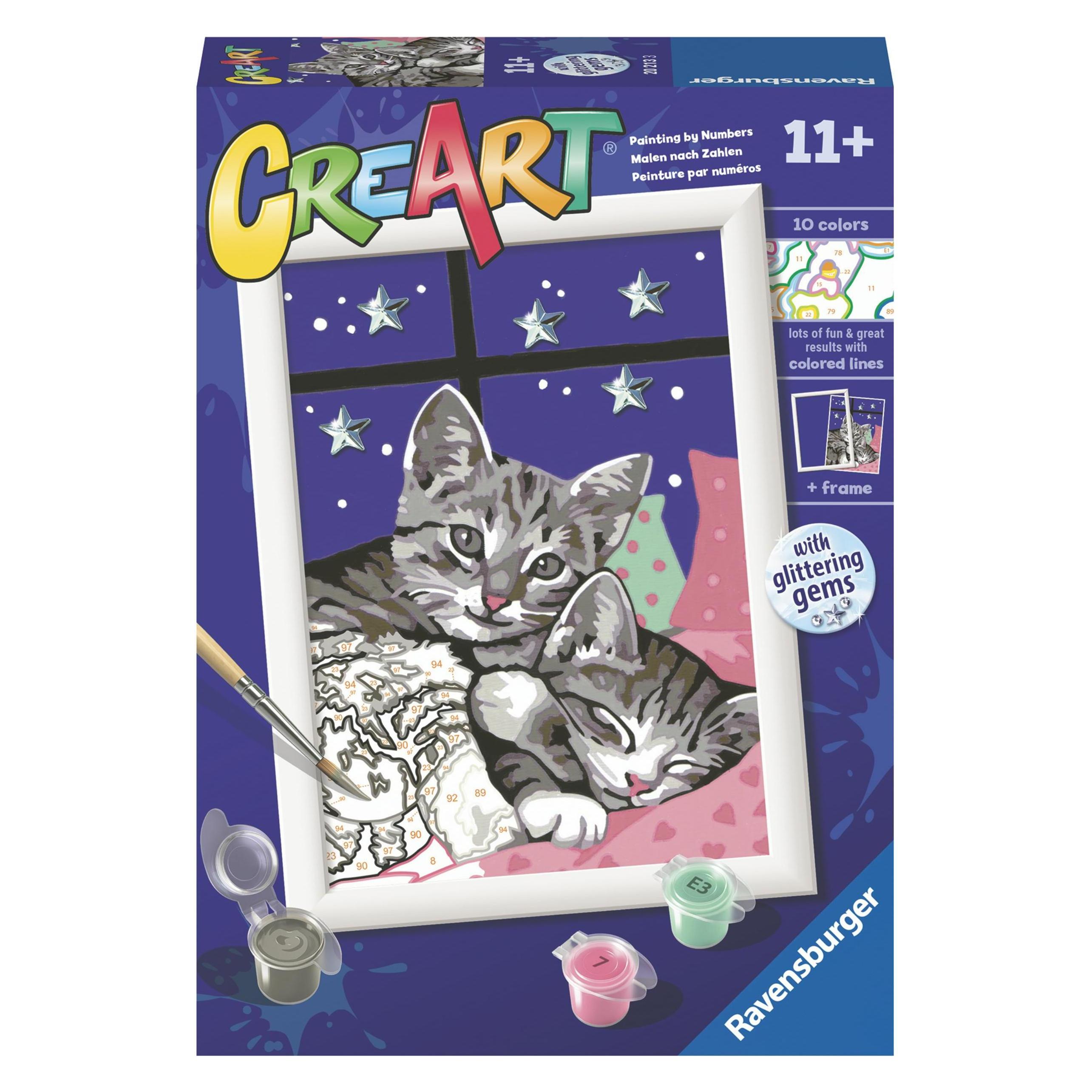 Ravensburger CreArt Sleepy Kitties (20213)