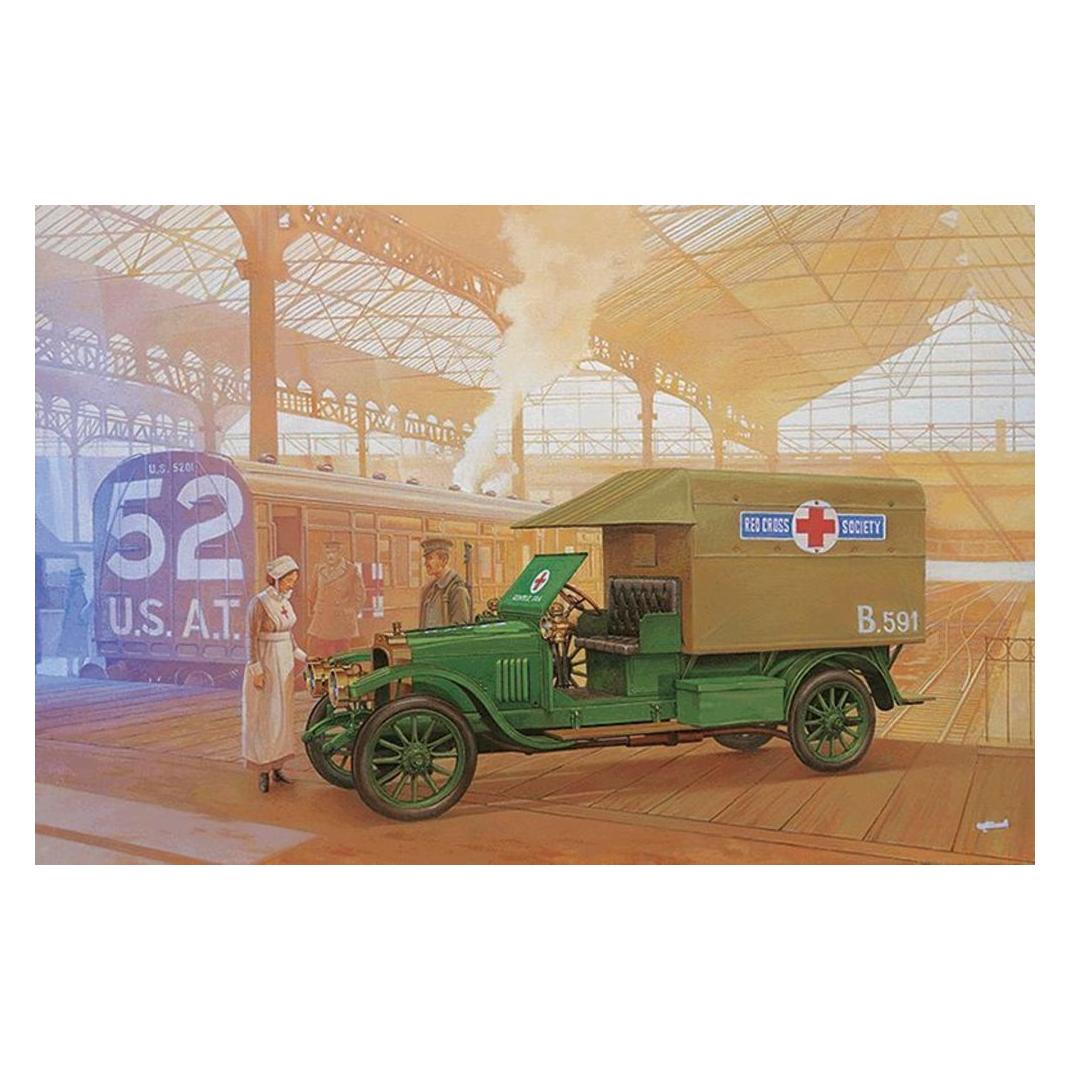 Roden Vauxhall D-type Red cross (23796725)