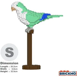 JEKCA Bricks Quaker Parrot 01S-M01 ST19MA21-M01