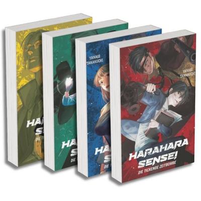 Harahara Sensei – Die tickende Zeitbombe: Manga Pack (Band 1-4), Taschenbuch von Yanagi Takakuchi, Panini, 978-3-7416-5276-9