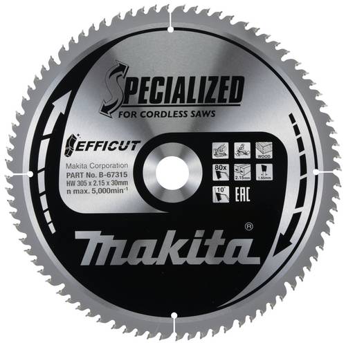 Makita Specialized EFFICUT - Kreissägeblatt - für Holz, Metall
