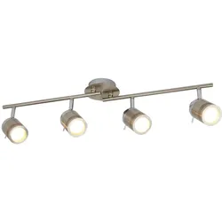 Decken Lampe Leuchte Silber Strahler Flur Bade Schlaf Wohn Zimmer Beleuchtung