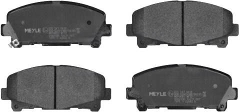 MEYLE 025 247 6616 Bremsbeläge