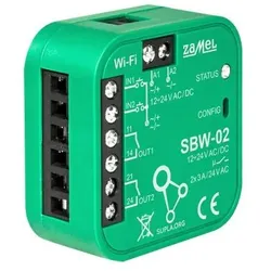 Zamel, Aktor, 2-Kanal-WIFI-Torsteuerung TYP SBW-02 SPL10000019
