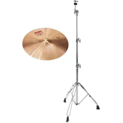 Paiste 2002 18" Crash + gerader Beckenständer SET