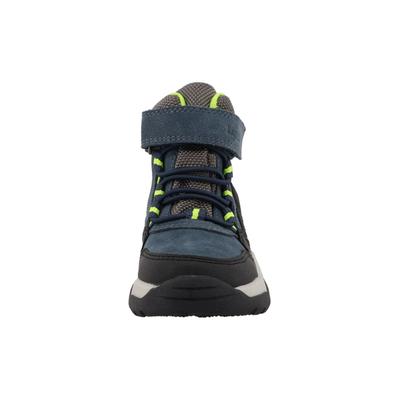 Stiefel LURCHI "Lurchi Norman-TEX", Mädchen, Gr. 26, blau (dkpetrol), Leder, Schuhe Stiefel