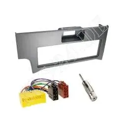 Autoradio 1-DIN Einbaurahmen Radioblende+Adapter Einbauset für Nissan Primera...