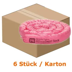 Absorptionsstrumpf PIG® HazMat Saugstrümpfe 6 Stück Abmessung 8 cm Dia x 300 cm, Absorbiert 45 L je Karton