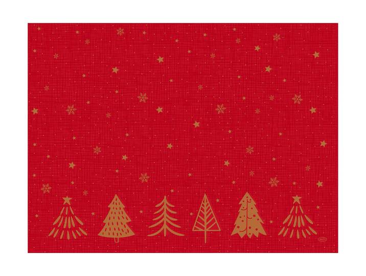 Platzset Duni Bio Dunicel, 30 x 40 cm, 100 Stück , rot, B:30cm L:40cm, Platzsets, Platzset, Papier-Tischset