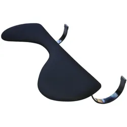 Mousetrapper Forearm Support Plus, Mausmatte, Schwarz