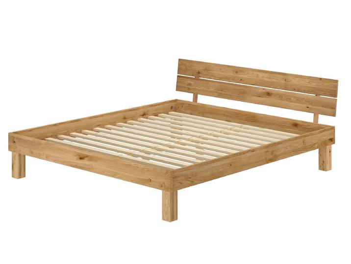 Doppelbett Massivholzbett Eichenbett Geölt 180 x 200 cm