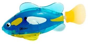 Inspired Living SplashChase LED Robot Fish Interactive Cat Toy 6