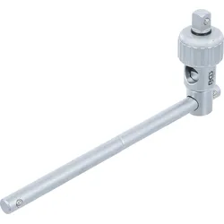 BGS Steckschlüssel-Adapter mit Ratschenfunktion | mit Gleitgriff | Abtrieb 12,5 ...