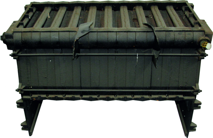 Wolf Gussgliederblock geteilt kpl. 2462004 für NG-31E-90