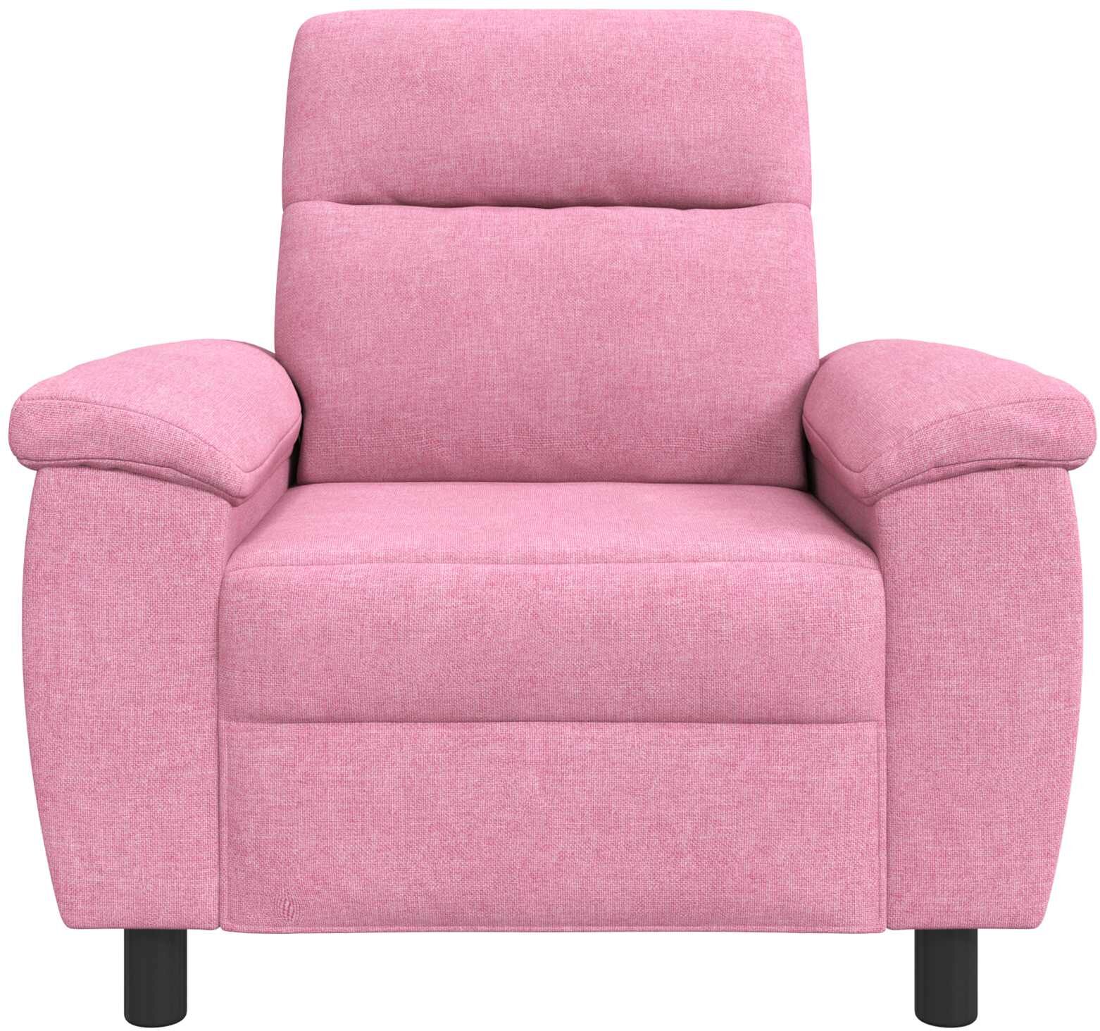 vidaXL Canapé Rose 95 x 90 x 95 cm Tissu