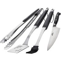 President's Limited Grillbesteck, 4-teilig schwarz/edelstahl