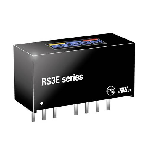 RECOM RS3E-2412S/H3 DC/DC-Wandler 12V 0.25A 3W Anzahl Ausgänge: 1 x Inhalt 1St.