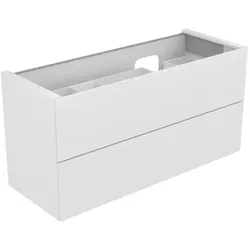 edition 11 waschtischunterbau 2 auszüge und beleuchtung 1400 x 700 x 535 mm trüffel/trüffel wub edition 11 31269, 2 auszüge, bel. trüffel/trüffel