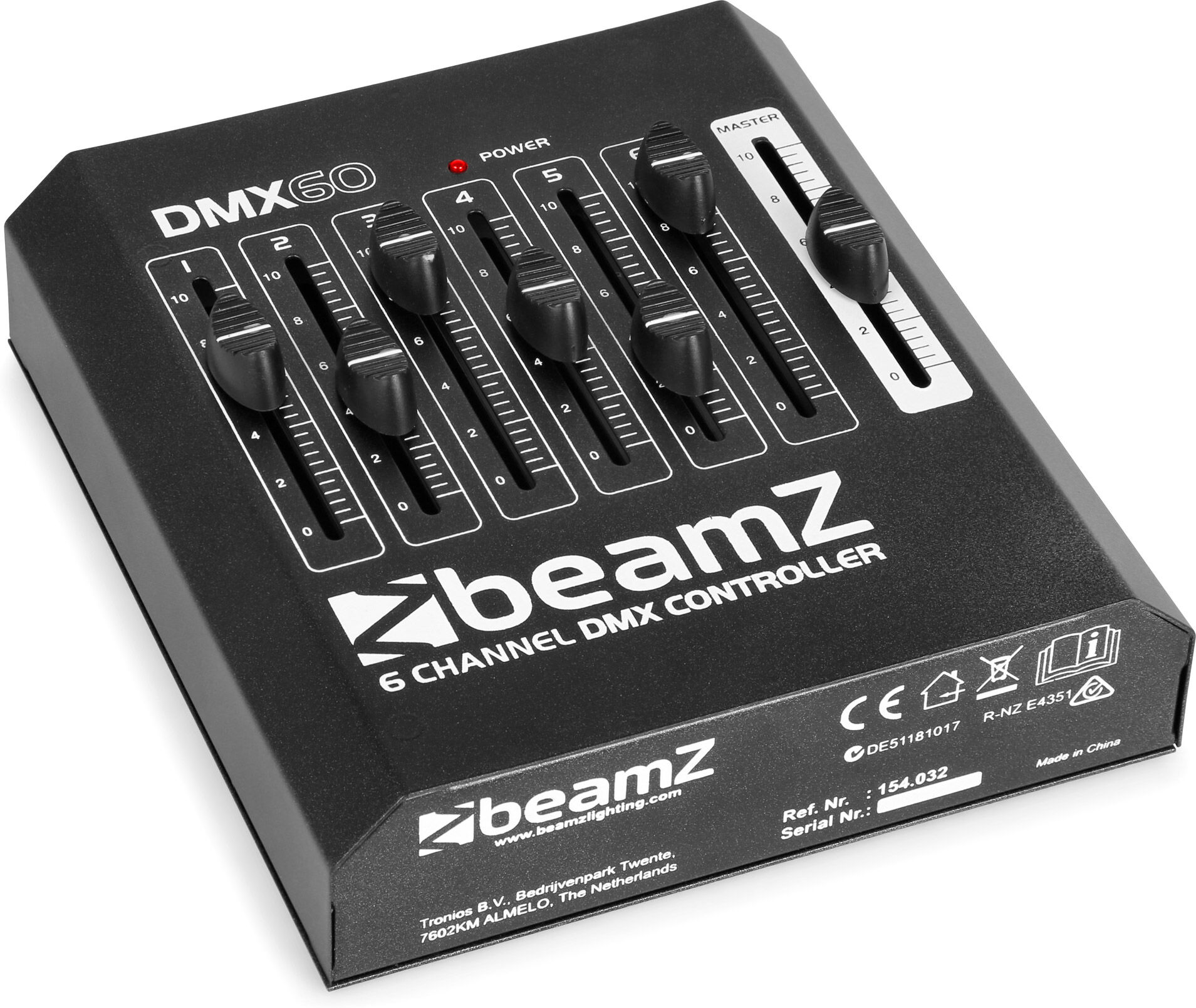 Beamz Dmx60 Controller 6-Kanal