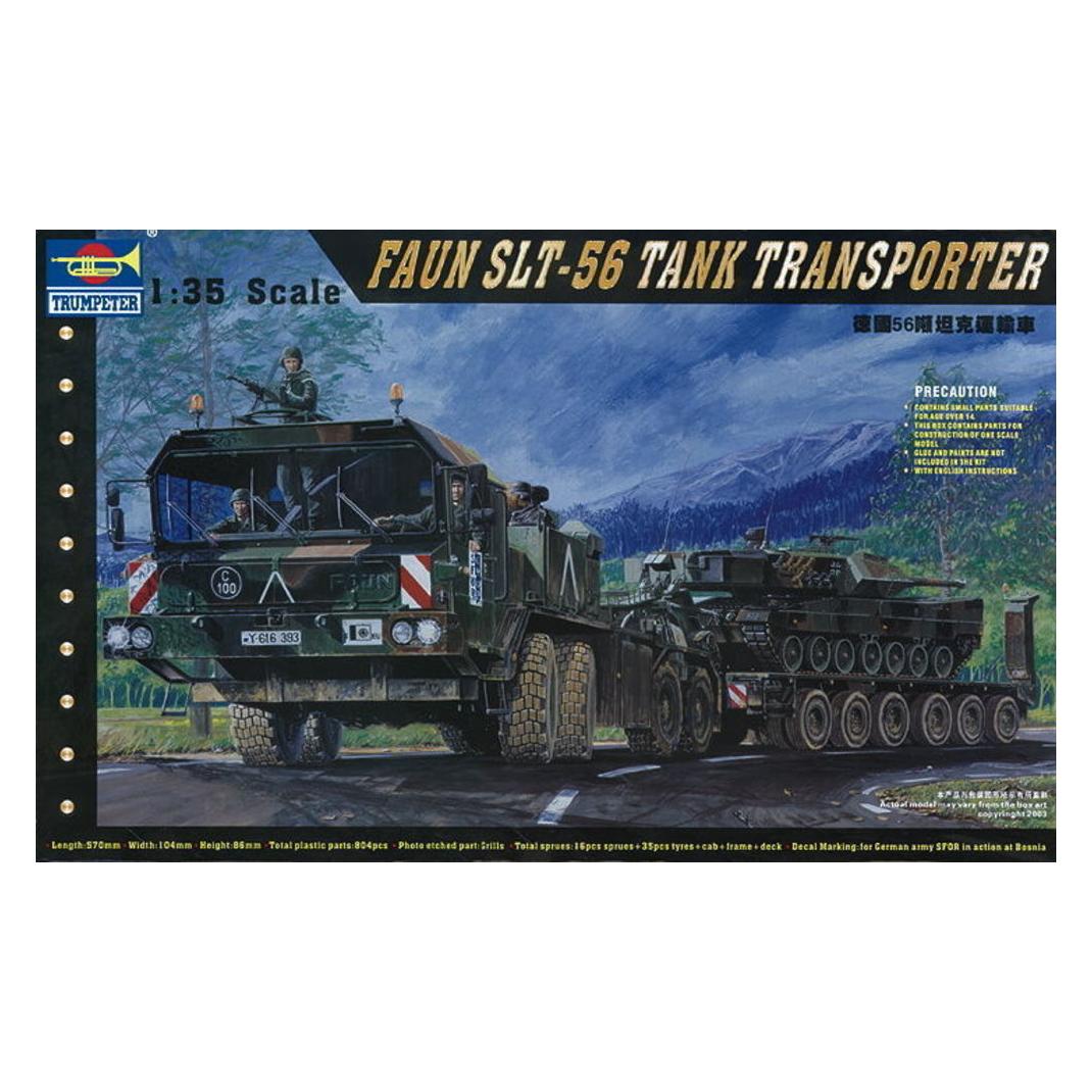 Trumpeter FAUN Elefant SLT-56 Panzer-Transporter (00203)