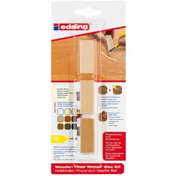 Edding Reparatur-Wachs Holzboden 8902 Buche+Ahorn 3er-Bl.