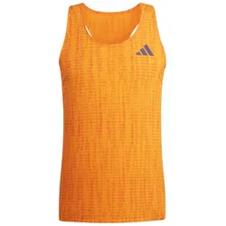Adidas Herren Adizero Singlet L orange