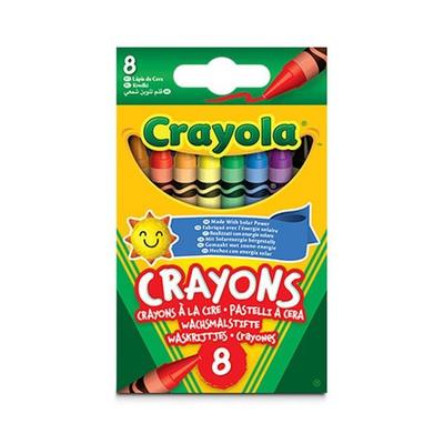 CRAYOLA - 8 Wachsmalstifte