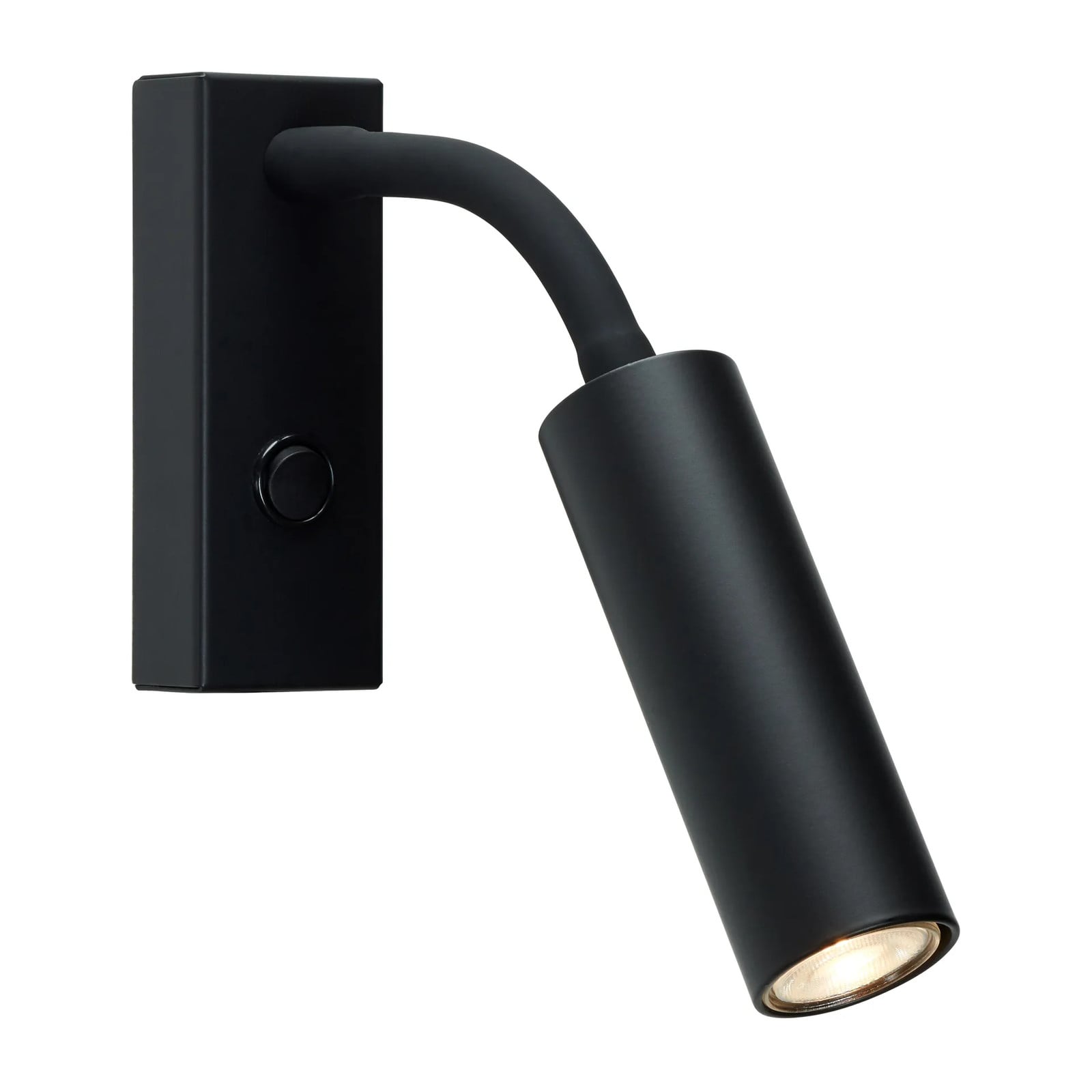 Belid Cato Slim wandlamp met flexarm Matzwart