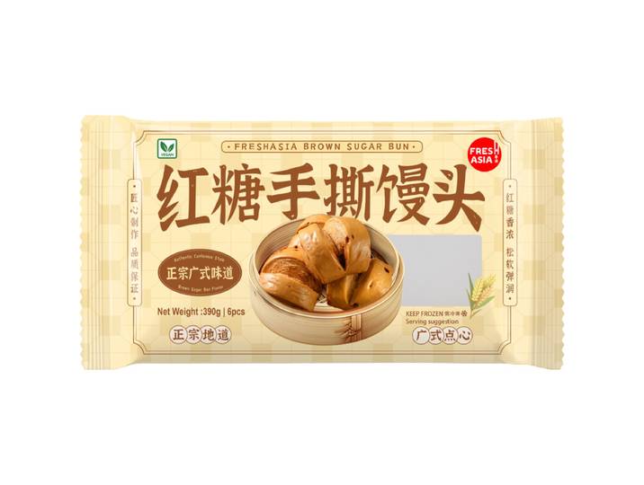 FRESHASIA Broodje met bruine suiker 390 g