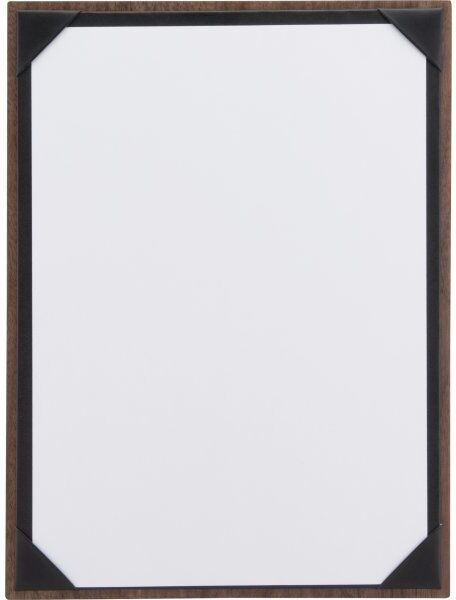 Securit Walnut Album Menuholder   A4