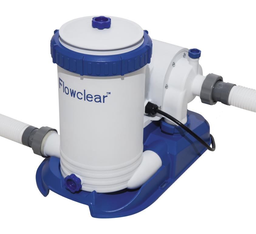 BESTWAYDEUT Filterpumpe 9.463 l/h 220-240V, inkl. Zubehör 10005725