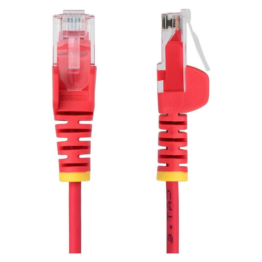 StarTech .com N6PAT5MRDS, 5 m, Cat6, U/UTP (UTP), RJ-45, RJ-45, Rot (CAT6, 5 m) (N6PAT5MRDS)
