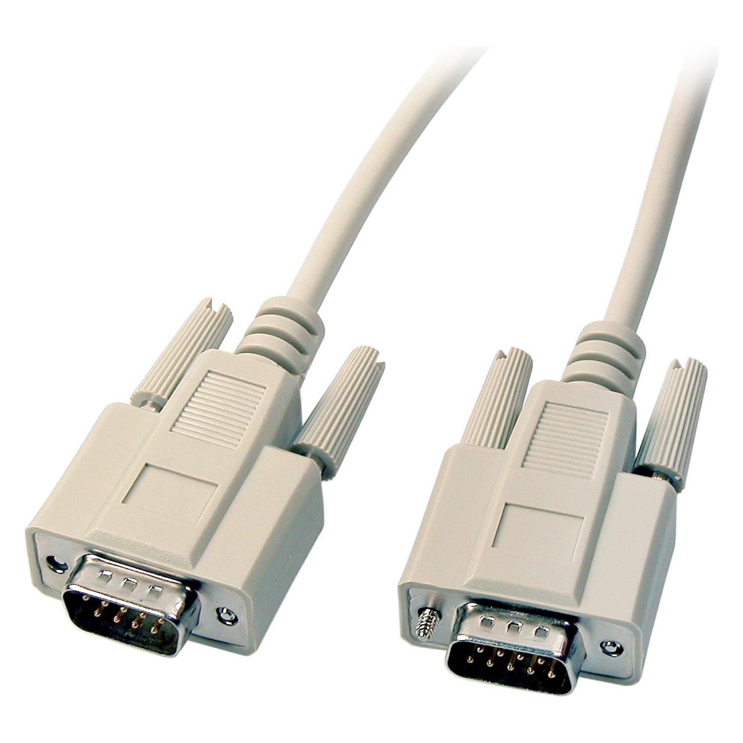EFB Elektronik 2m Stecker-Stecker DB9pol.,Datenkabel seriell 1:1 (2 m) (EK129.2)