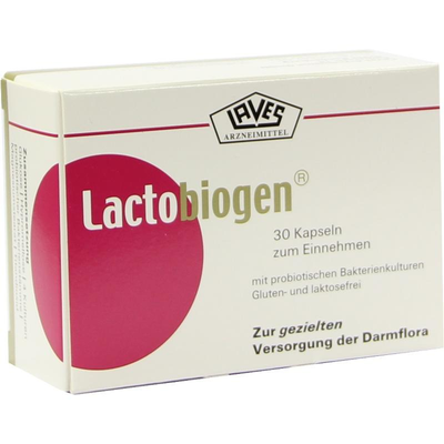 Laves-Arzneimittel GmbH LACTOBIOGEN Kapseln 6,9 g 00200667