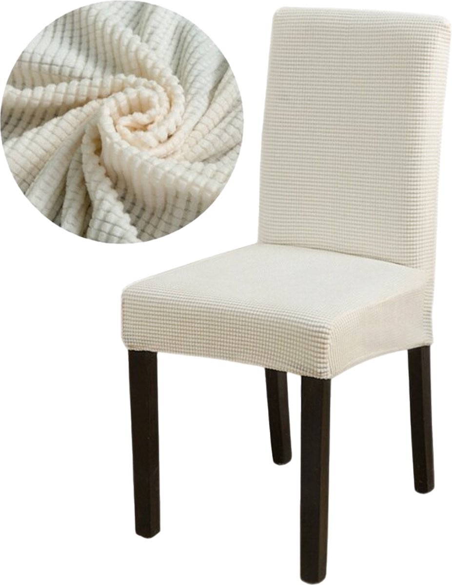 Winkrs Stoelhoes Wit voor Eetkamerstoelen