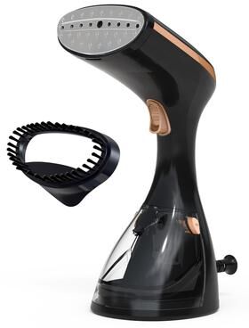 Brentwood 1200W Portable Handheld Garment Iron Steamer in Black