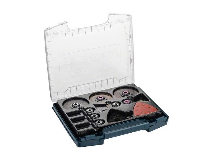 Werkzeugset BOSCH PROFESSIONAL Innenausbau, 36 Teile , schwarz (bunt), Werkzeugsets, Werkzeugset