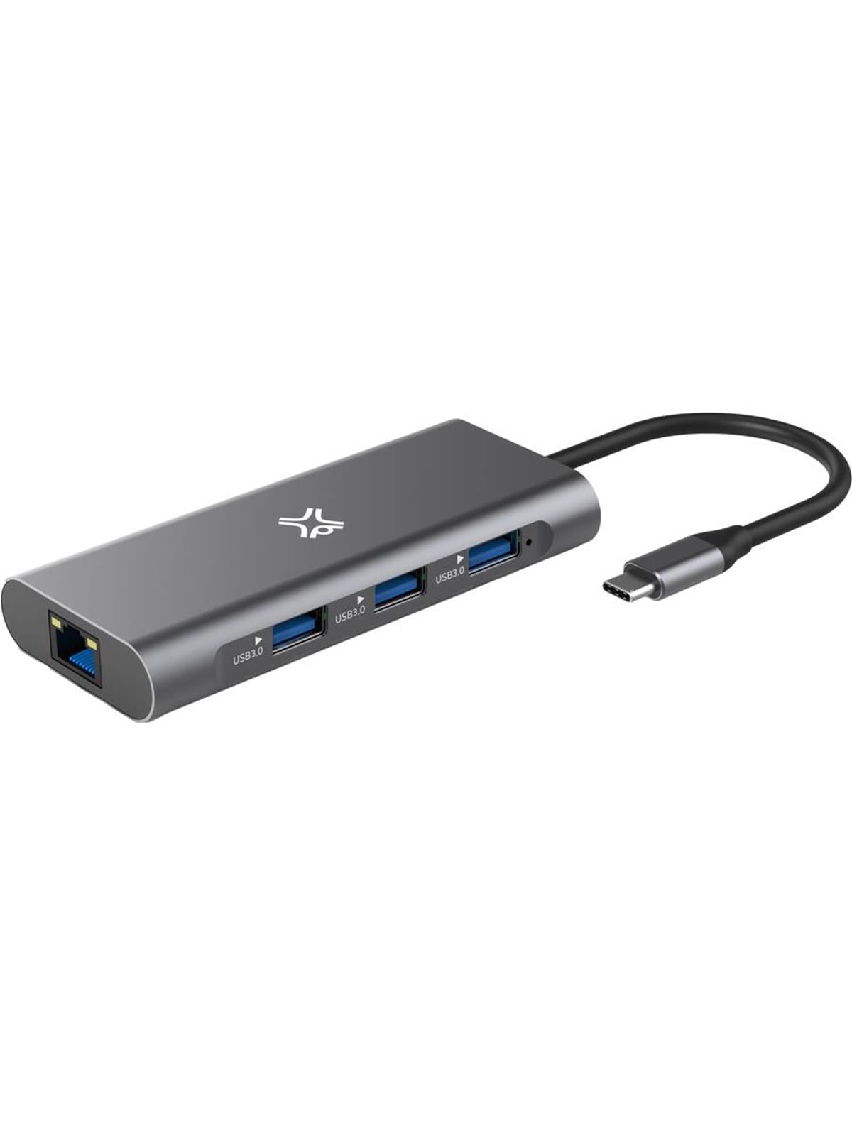 XtremeMac Type-C Hub with 8 Ports USB-Hubs - 8 Anschlüsse