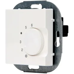 Kopp 290129005 HK07 - Raumtemperaturregler „Öffner”, 2200W, Farbe: reinweiß