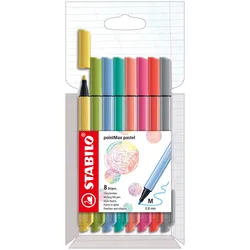 STABILO pointMax Filzstift 0.8 mm, Farbe Gehäuse: farbsortiert